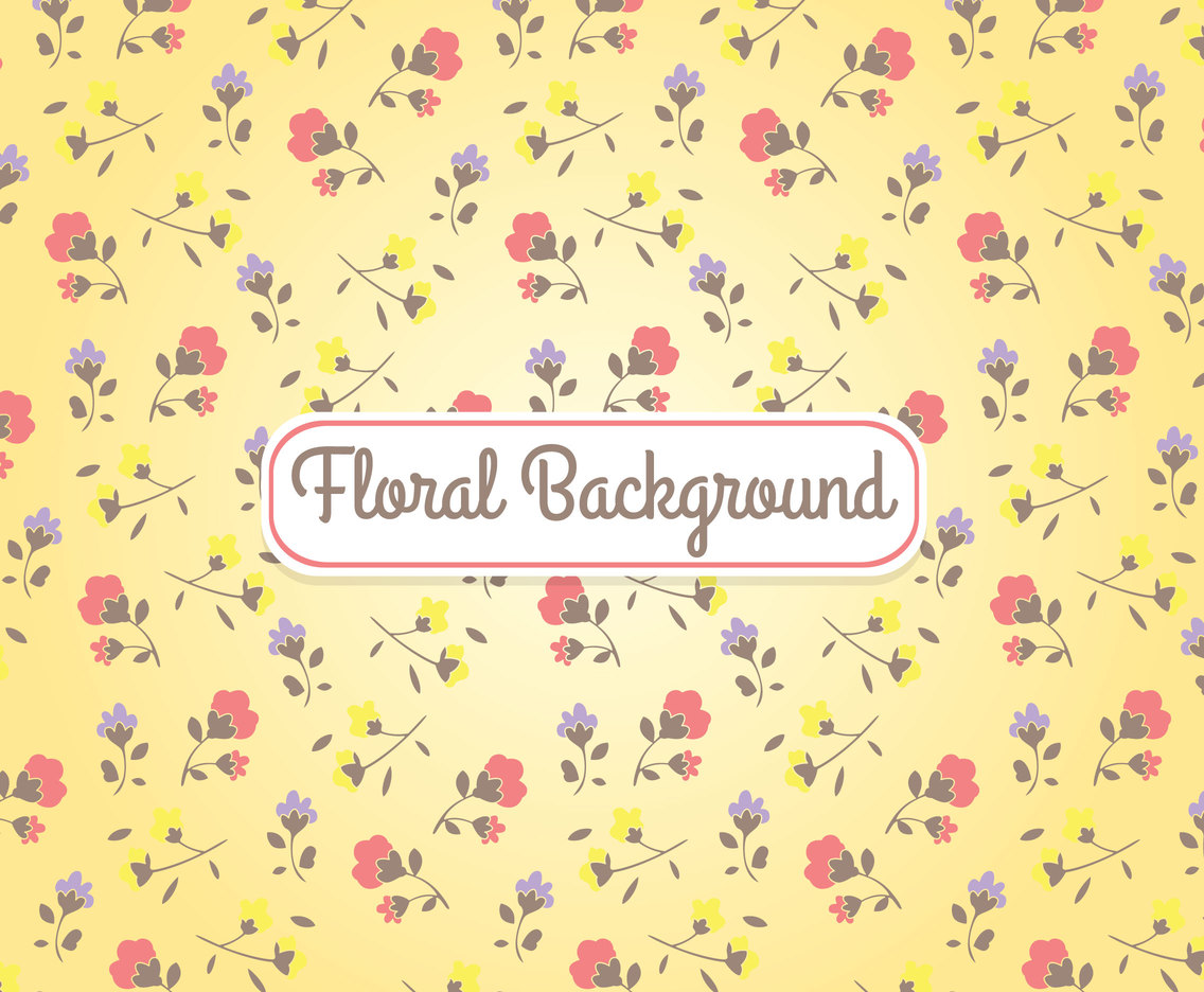 Floral Cream Background