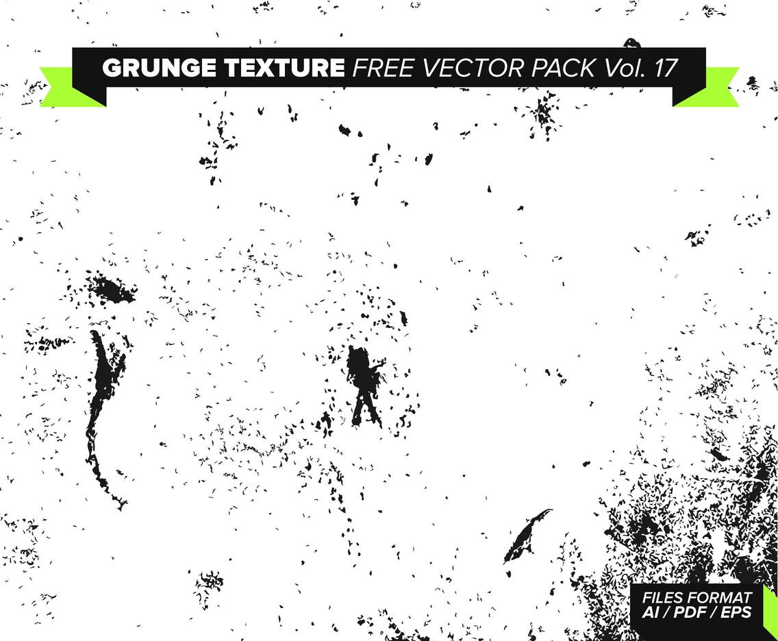 Grunge Texture Free Vector Pack Vol. 17