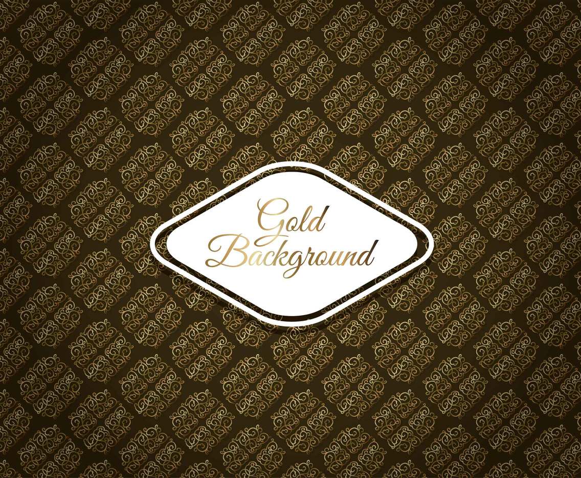 Gold Ornament Background