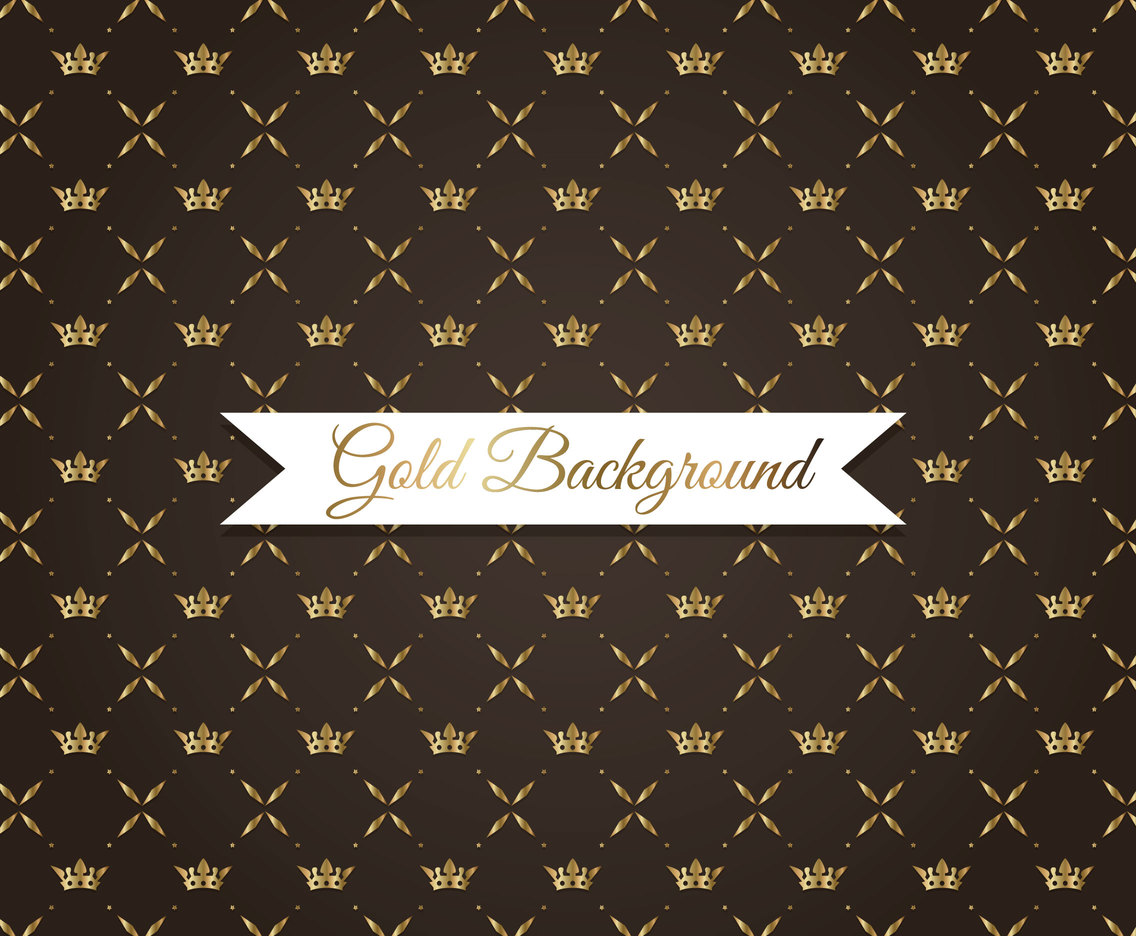 Gold Crown Background
