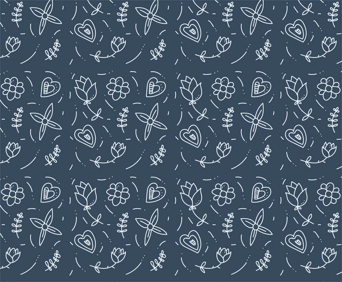 Free Floral Pattern #8