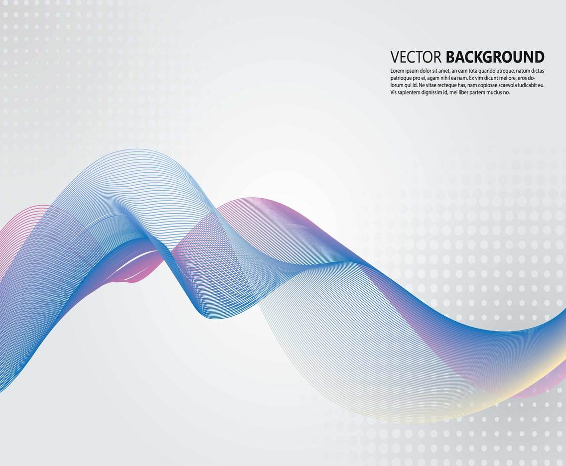 Abstract Wave Background