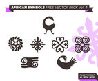African Symbols Free Vector Pack Vol. 4
