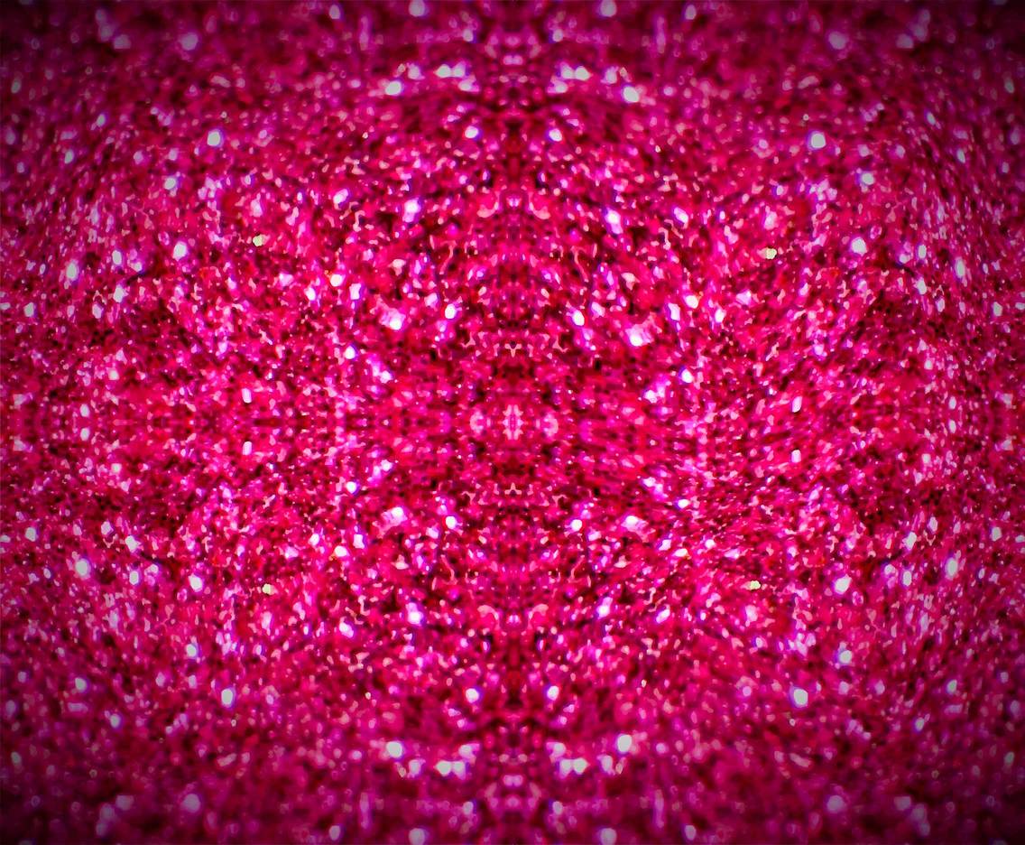 Pink Sparkles Blurring Background