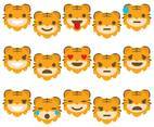 Tiger Emoticons