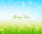 Free Vector Spring Background