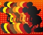 Mickey Mouse Silhouette