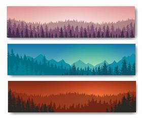 Forest Vector Background Vector Art & Graphics | freevector.com
