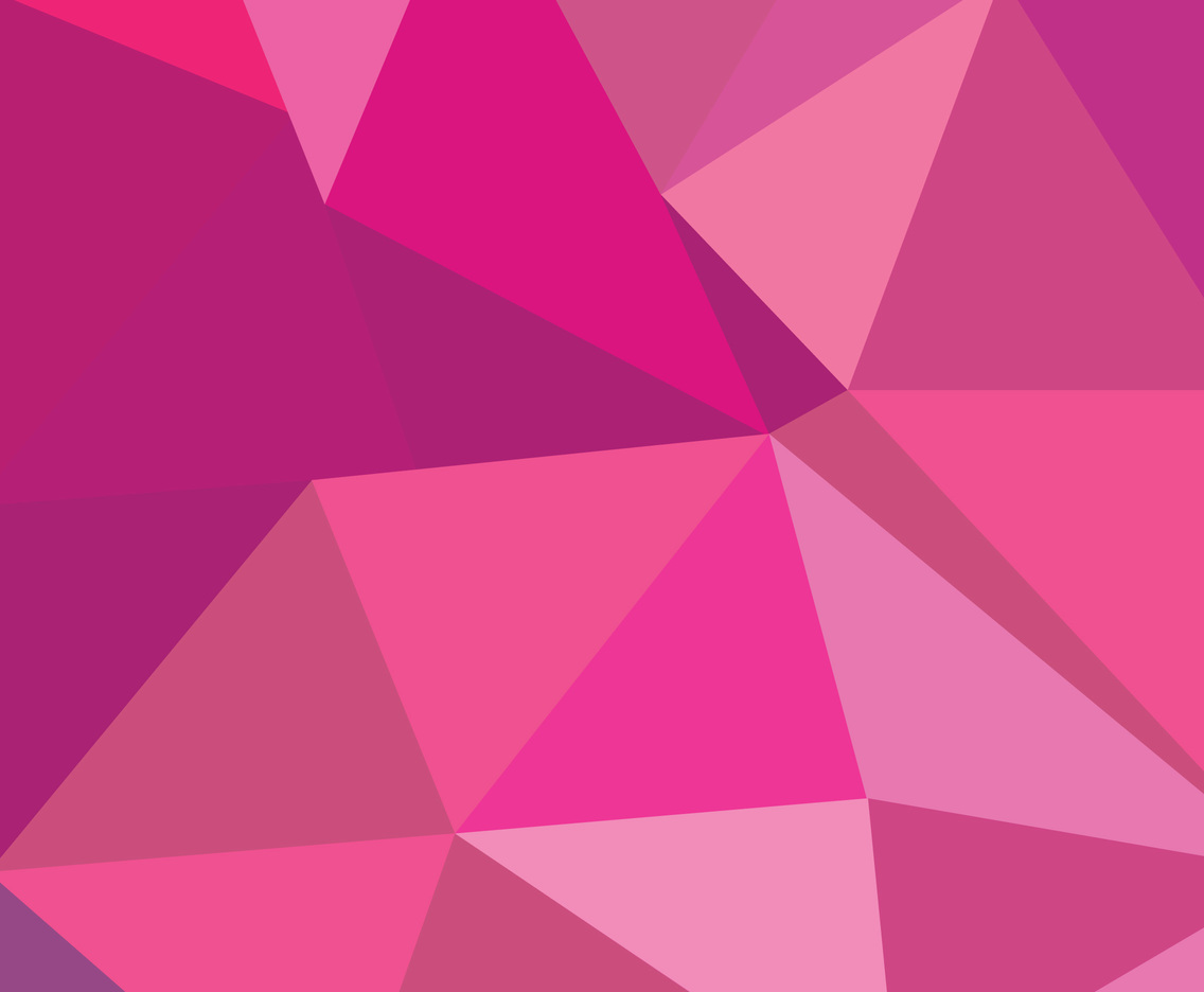 Pink Polygonal Abstract Background