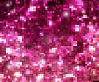 Free Vector Pink Mosaic With Sparkles Background