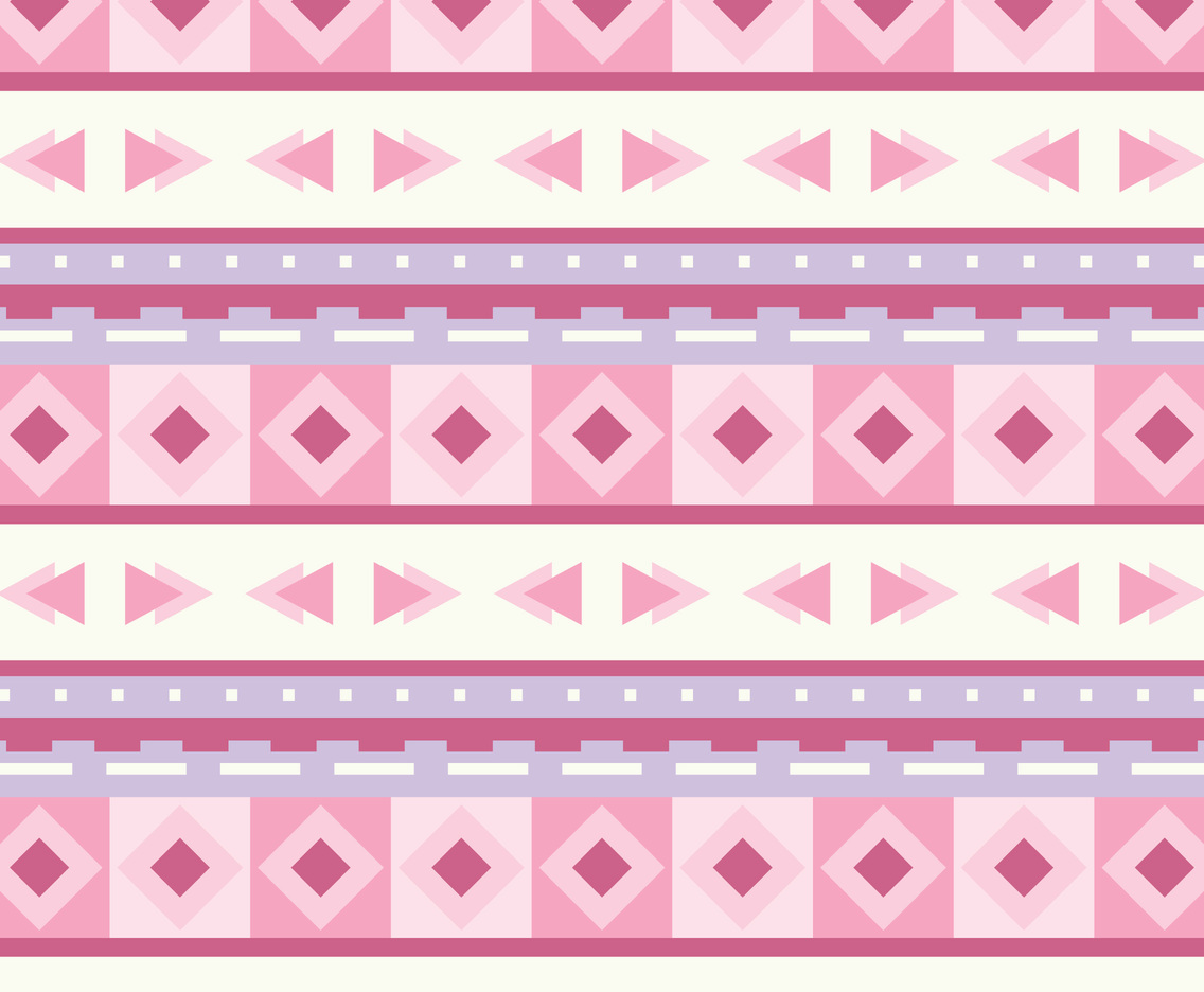 Pink Navajo Background Vector