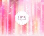 Free Vector Pink Love Background