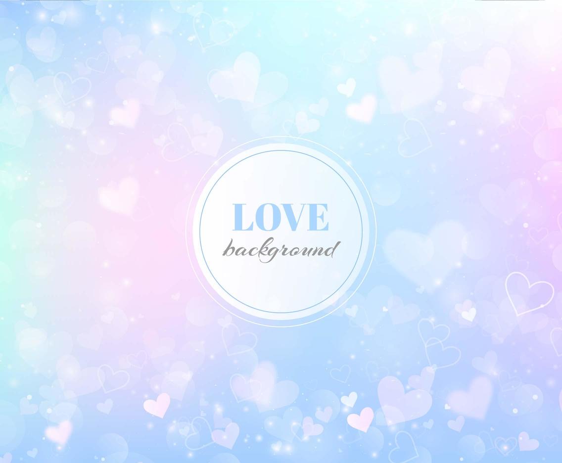 Free Vector Love Background
