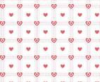 Free Vector Red Heart Love Background