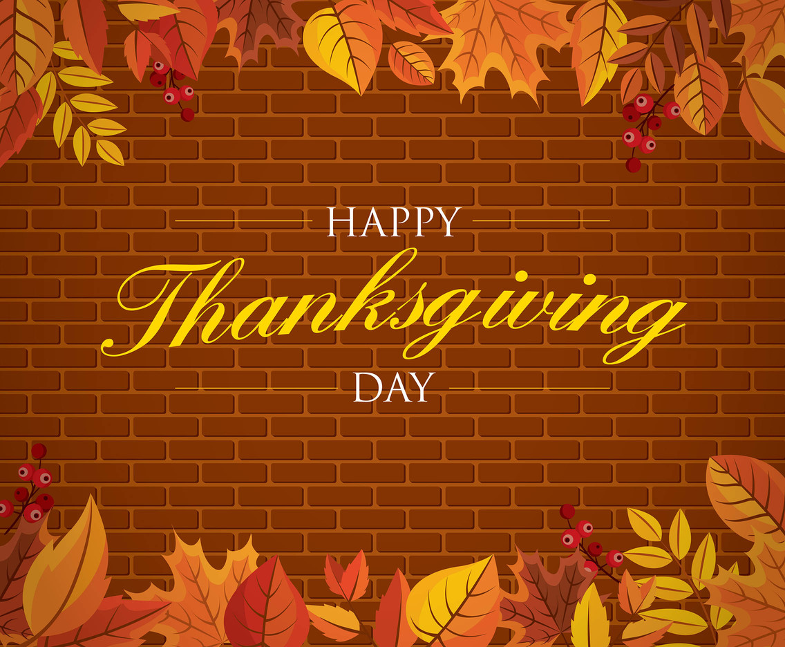 THANKSGIVING BACKGROUND VECTOR