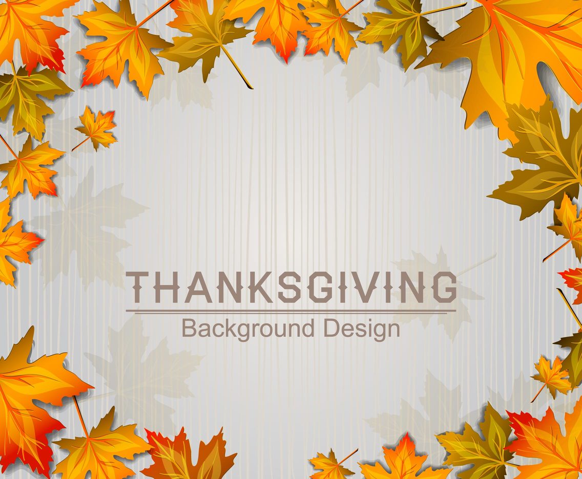 Thanksgiving Background line design