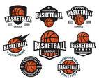 Free Basketball Logos Vector. American Style