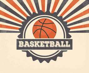 Basketball Background Illustration
