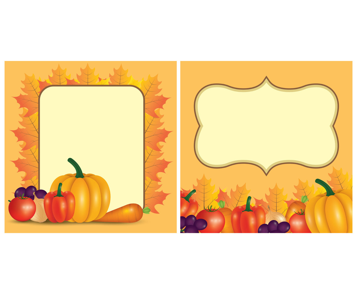 Thanksgiving Background Vector