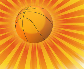 Basketball Background Illustration