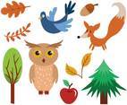 Free Forest Vectors