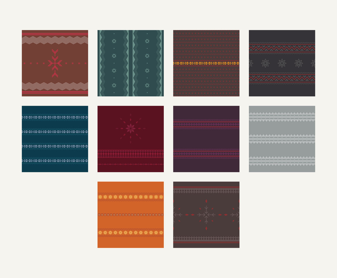 Star Background Pattern Set