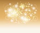 Free Sparkle Background and Glitters Vector