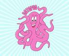 Free Vector Cartoon Octopus