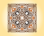 Vector Floral Tile Design
