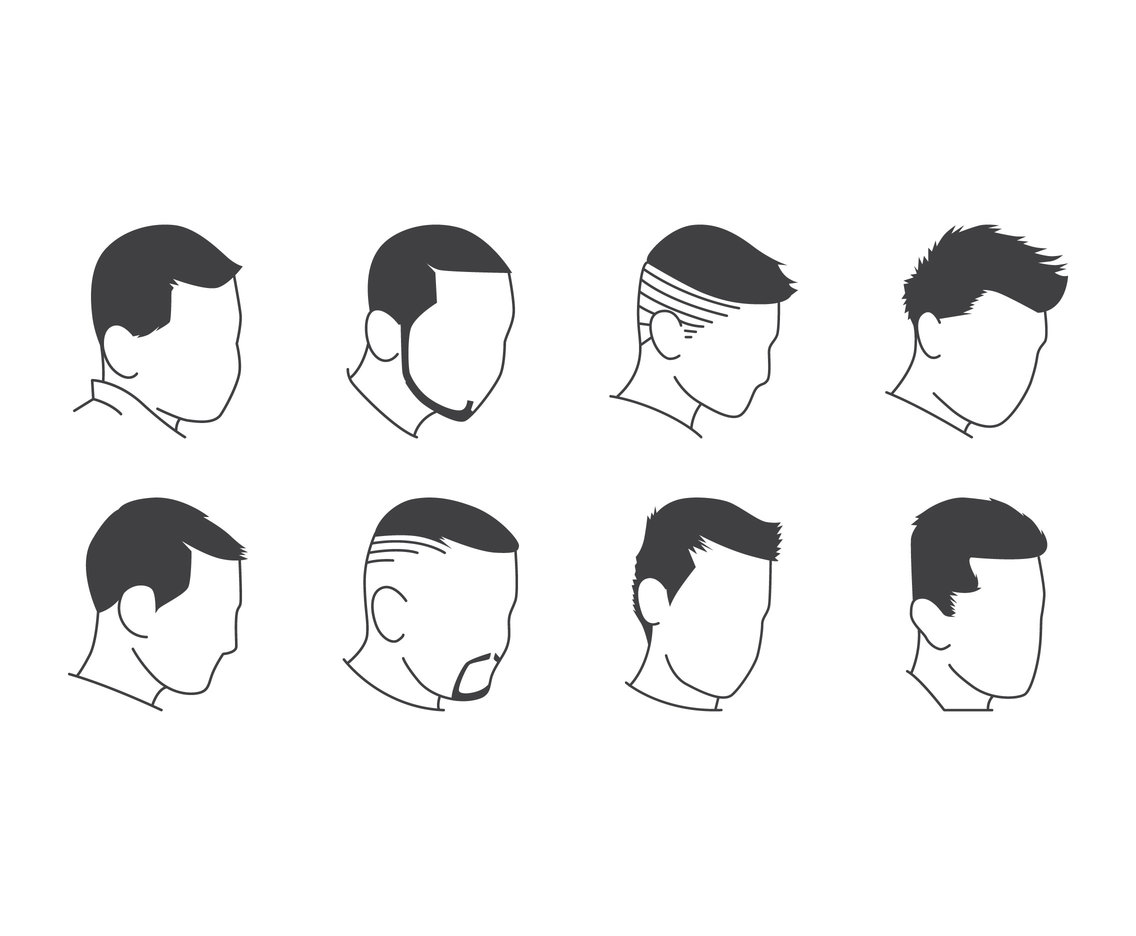 Free Hairstyle Icon Vector