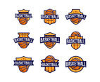 Free Basketball Logo Badges Vector
