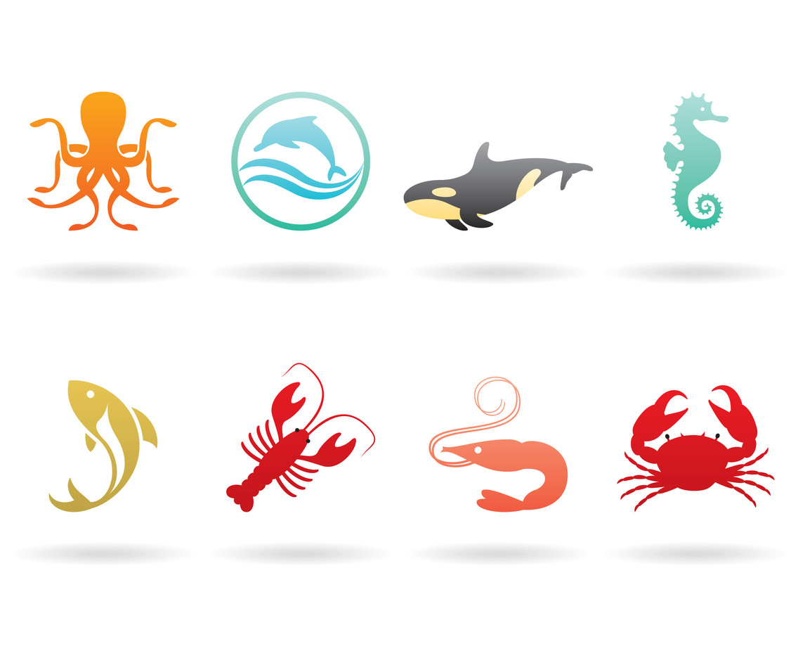 Sea Animal Logos