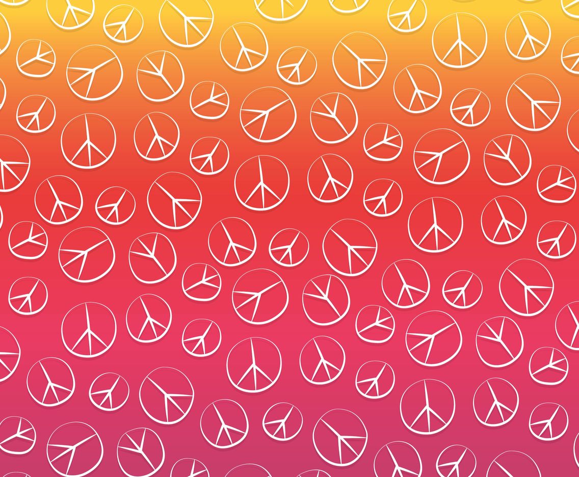 Colorful Hippie Background