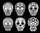 Mexican Skull Collection Vector