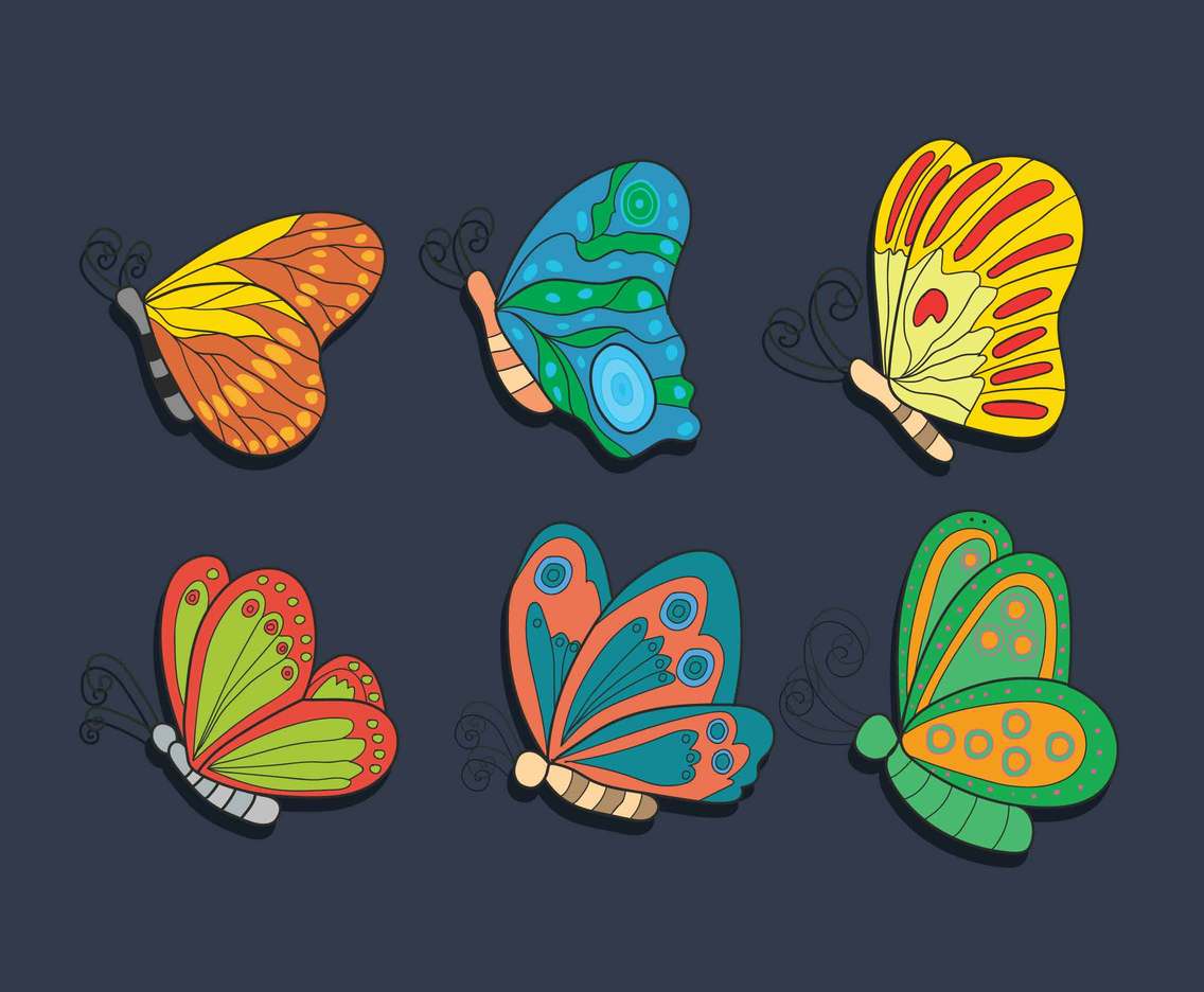 Butterfly Clip Art Vector