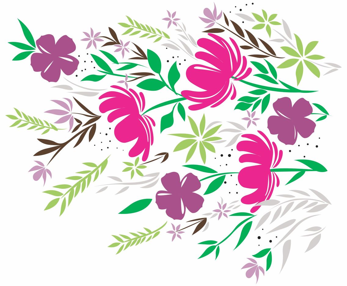 Flowers Background Vector