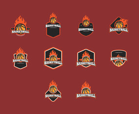 Ncaa Basketball Logos Pt1 Vector Art &amp; Graphics | freevector.com