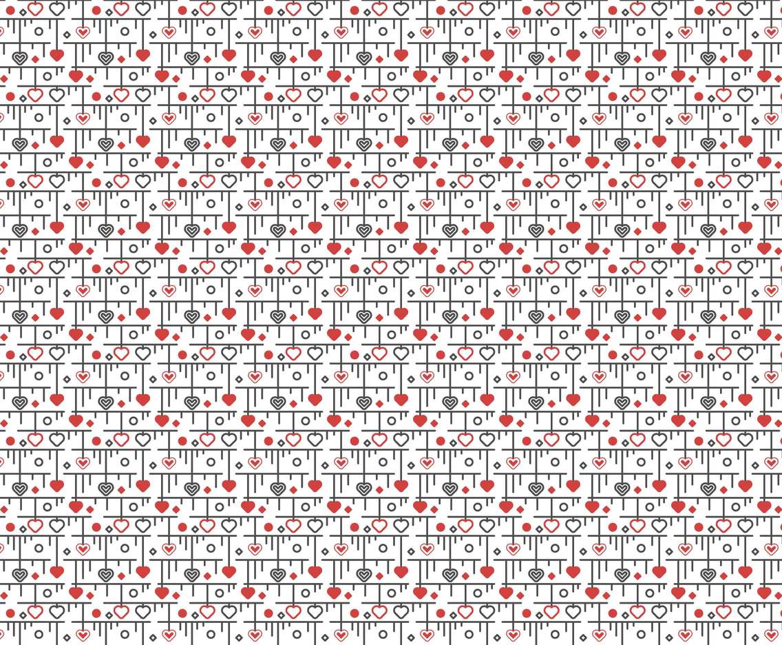 Free Heart Background Vector