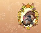 Thanksgiving Background Vector