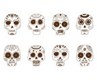 Mexican Skull Doodles