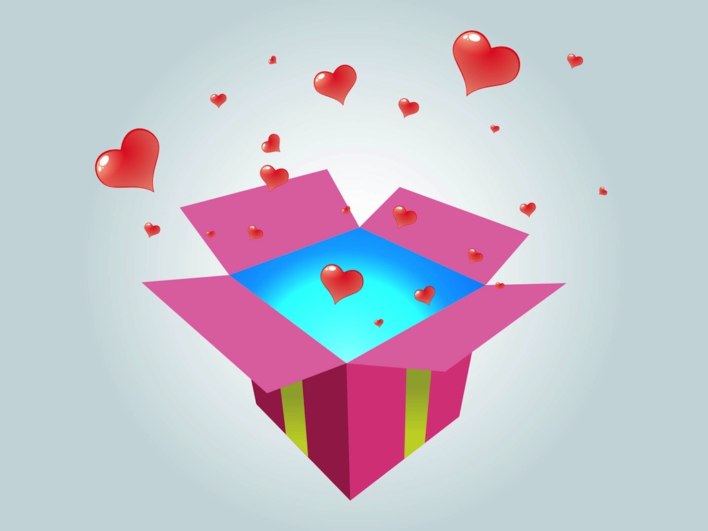 Gift With Hearts