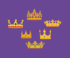 Cartoon Royal Crown Vector