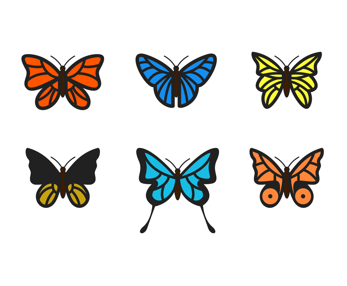 Free Butterfly Clip Art Vector