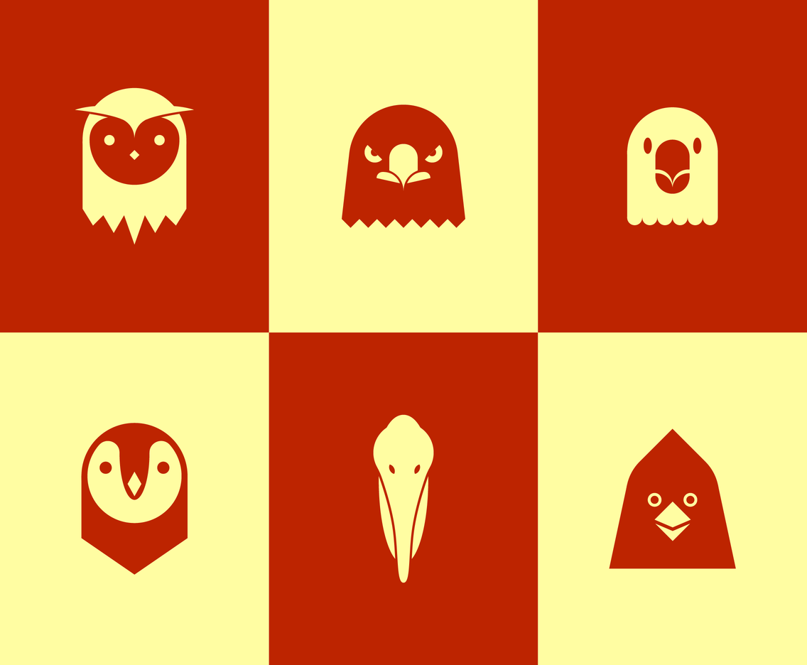 Free Cartoon Birds Vector