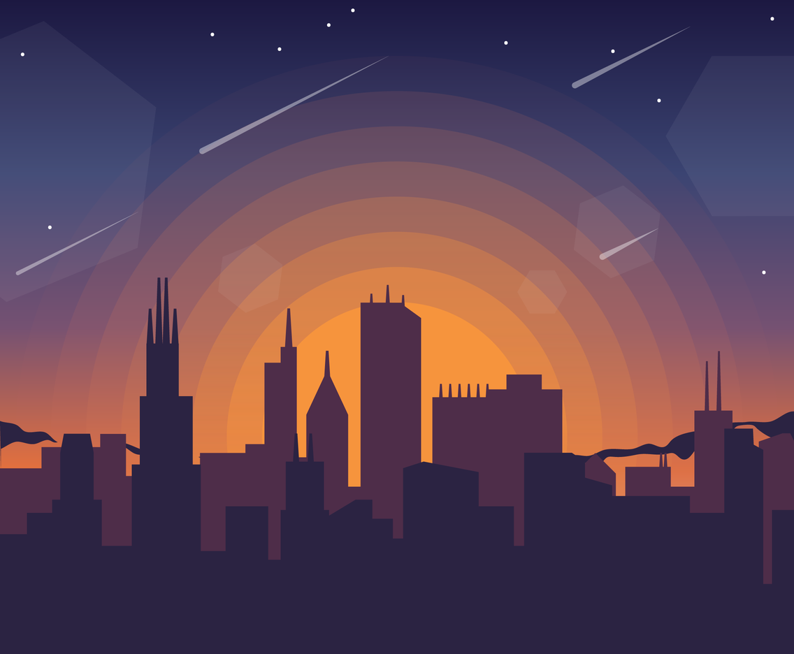 Download Free Sunset Background Vector Vector Art & Graphics | freevector.com