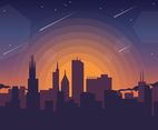 Free Sunset Background Vector