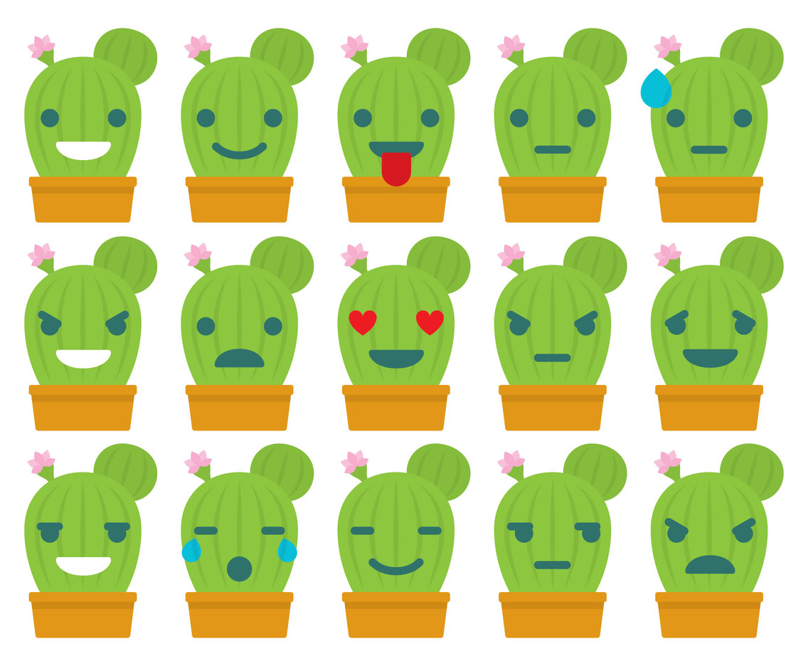 Cactus Emoticons