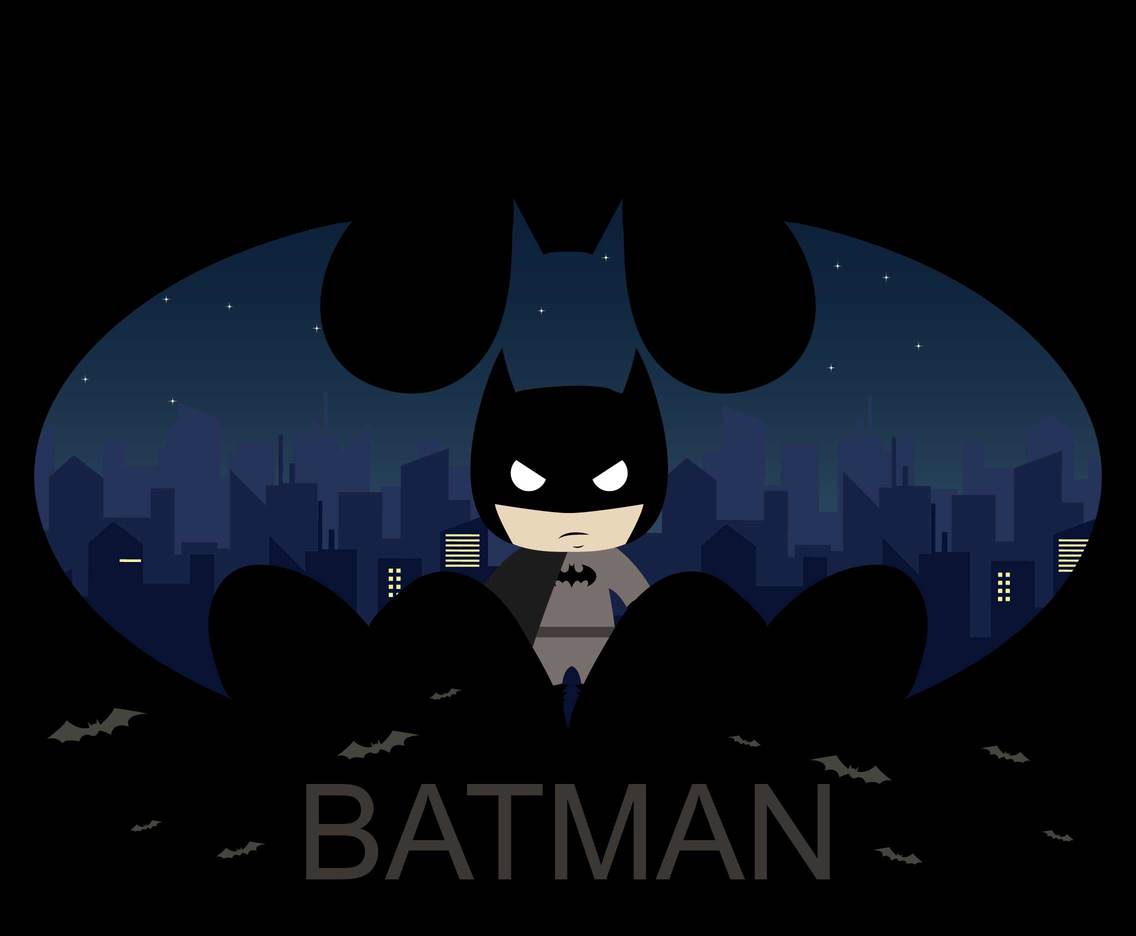 Free Batman Illustration Vector Art & Graphics 