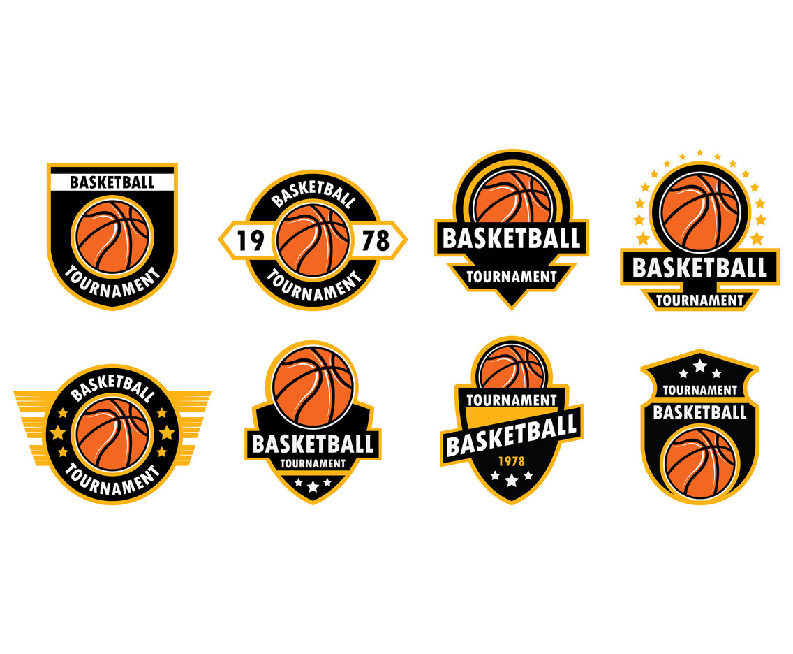 Basketball Logos Vector