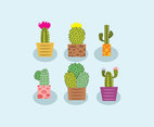 Various Cactus Vector